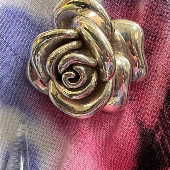 Rose dimensional sterling set - Picture 5 of 7